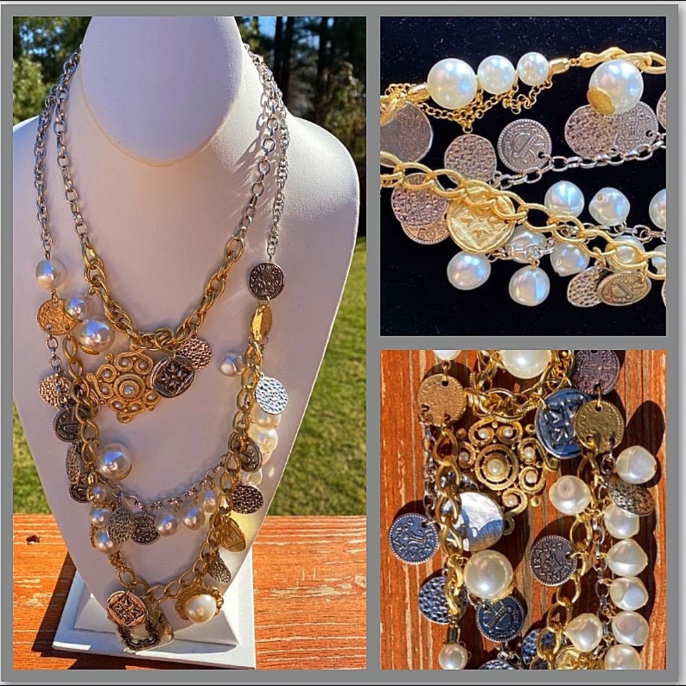 Chico’s Multi Strand Necklace